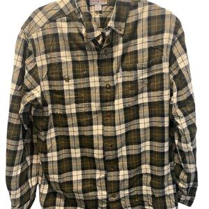 Carharrt plaid flannel button down